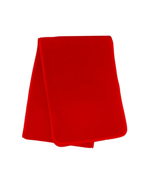 RED FLEECE SCARF Image