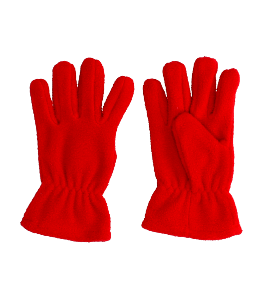 RED FLEECE GLOVES Image