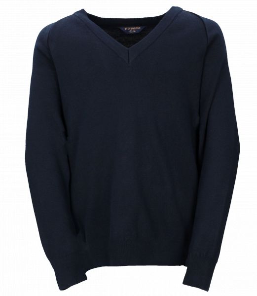 NAVY COTTON ACRYLIC PULLOVER Image