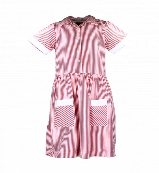 RED STRIPED SUMMER DRESS Image