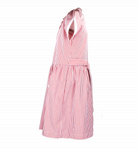 RED STRIPED SUMMER DRESS Image