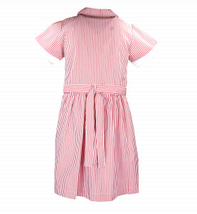 RED STRIPED SUMMER DRESS Image