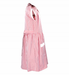 RED STRIPED SUMMER DRESS Image